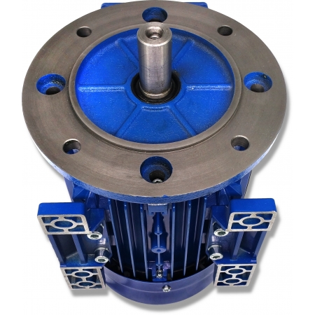 SILNIK ELEKTRYCZNY Z KOŁNIERZEM 2,2kW 400V 1410obr WAŁEK 24mm 3-FAZOWY